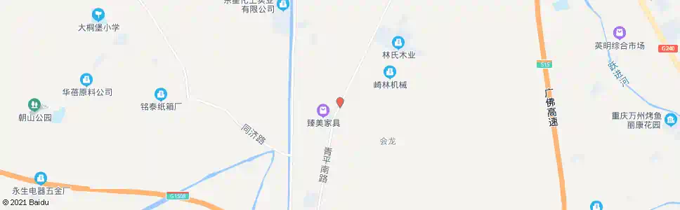 佛山会龙村_公交站地图_佛山公交_妙搜公交查询2025