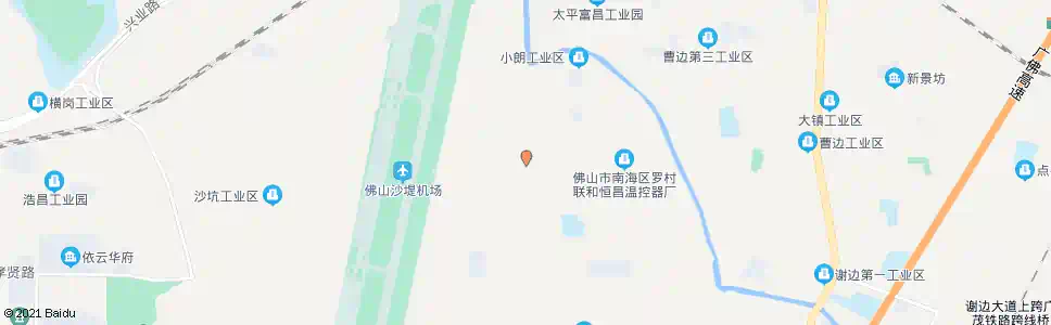 佛山大朗西_公交站地图_佛山公交_妙搜公交查询2025