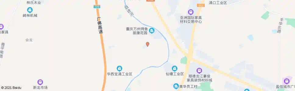 佛山仙塘村委_公交站地图_佛山公交_妙搜公交查询2025