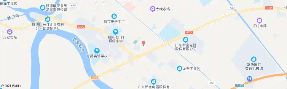佛山龙升警岗_公交站地图_佛山公交_妙搜公交查询2025