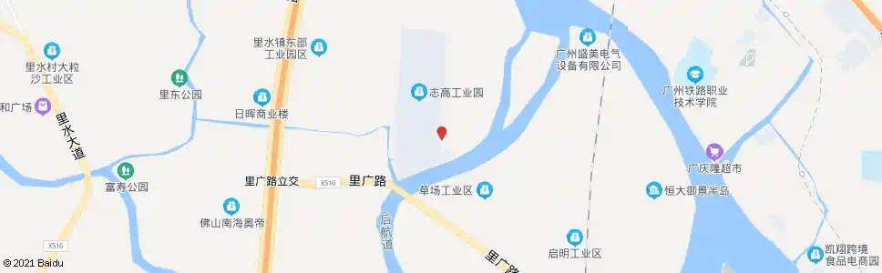 佛山志高钣金_公交站地图_佛山公交_妙搜公交查询2025