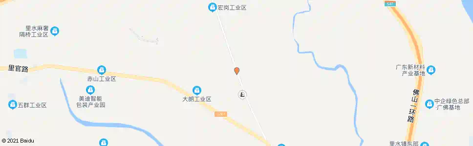 佛山得胜村_公交站地图_佛山公交_妙搜公交查询2025