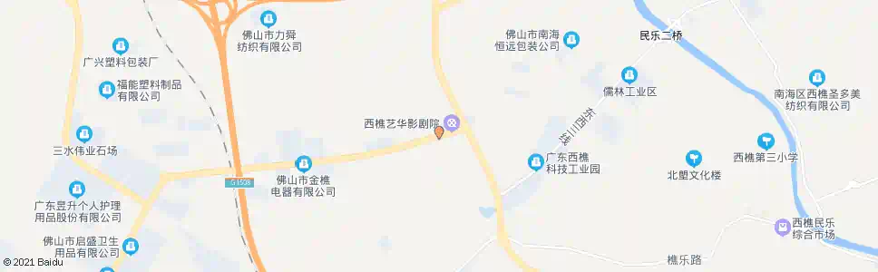 佛山百东市场_公交站地图_佛山公交_妙搜公交查询2025