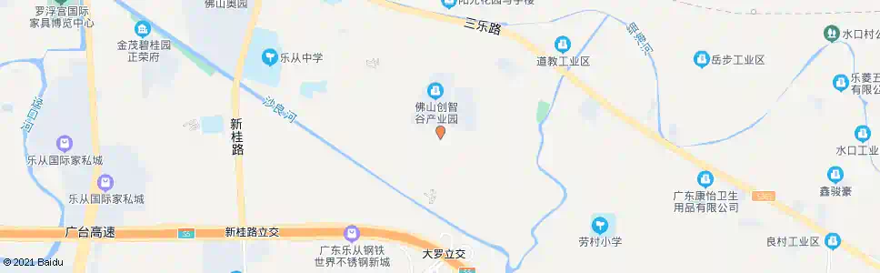 佛山大罗朝阳_公交站地图_佛山公交_妙搜公交查询2025