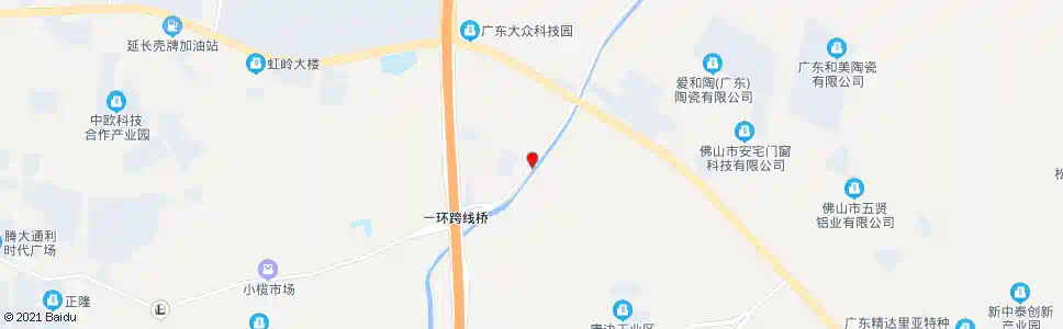 佛山唐边_公交站地图_佛山公交_妙搜公交查询2025