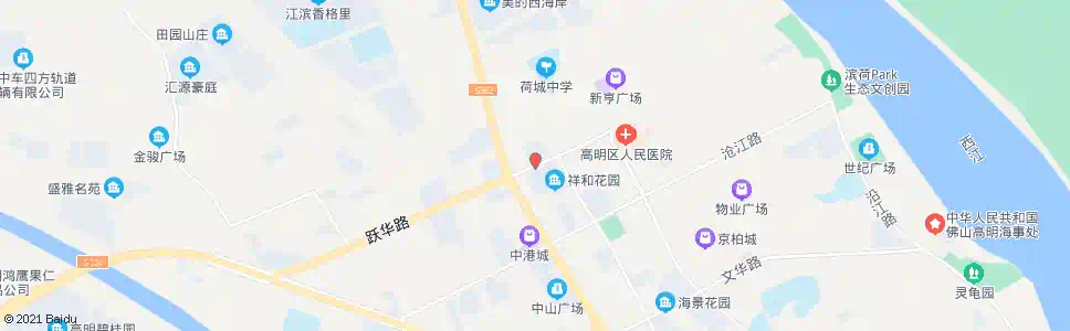 佛山祥和花园_公交站地图_佛山公交_妙搜公交查询2025