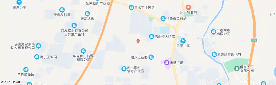 佛山蔗元坑村_公交站地图_佛山公交_妙搜公交查询2025