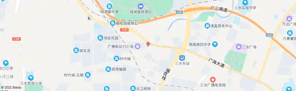 佛山布心民警中队_公交站地图_佛山公交_妙搜公交查询2025