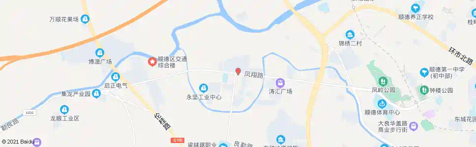 佛山顺德创意产业园_公交站地图_佛山公交_妙搜公交查询2025