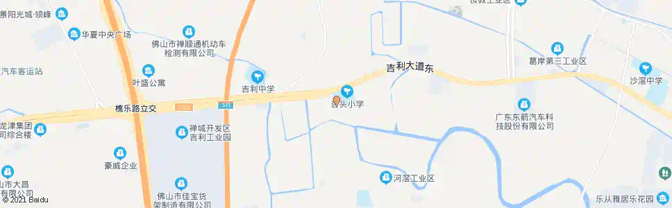 佛山杏头幼儿园_公交站地图_佛山公交_妙搜公交查询2025