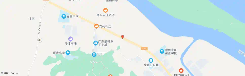 佛山上村牌坊_公交站地图_佛山公交_妙搜公交查询2025