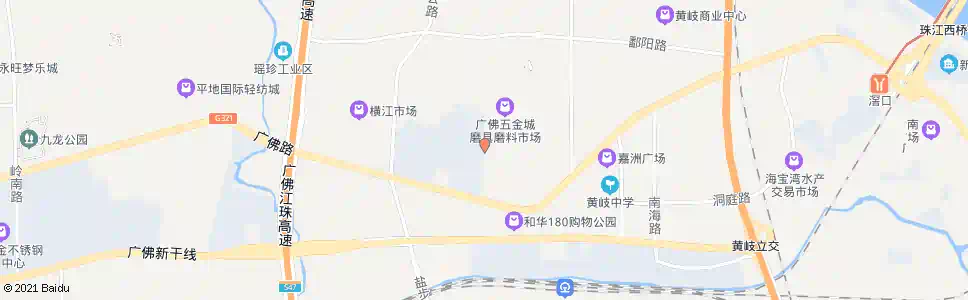 佛山茶博城_公交站地图_佛山公交_妙搜公交查询2025