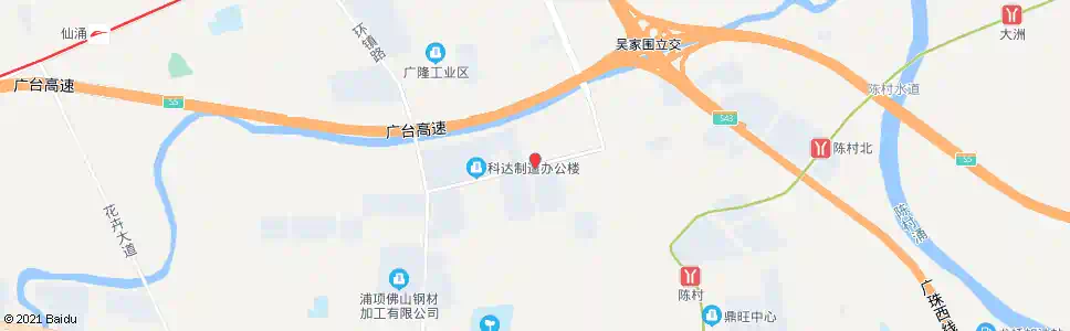 佛山思进制衣公司_公交站地图_佛山公交_妙搜公交查询2025