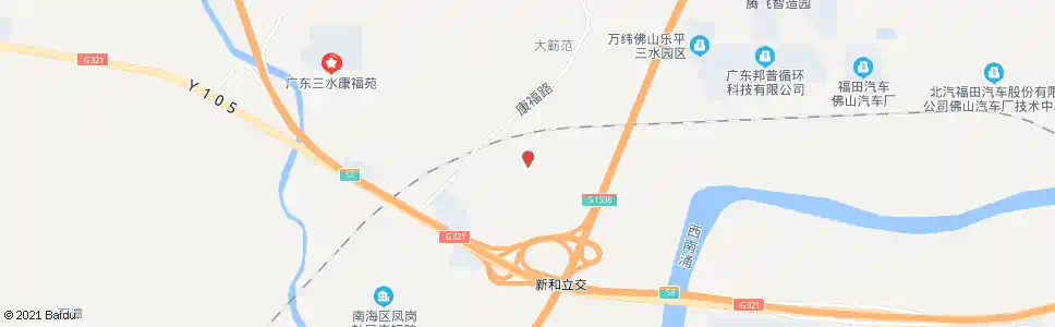 佛山新和村委_公交站地图_佛山公交_妙搜公交查询2025