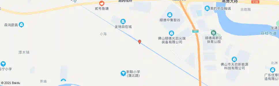 佛山蒲洲红一_公交站地图_佛山公交_妙搜公交查询2025