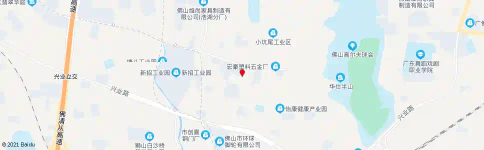 佛山兴达路口_公交站地图_佛山公交_妙搜公交查询2025