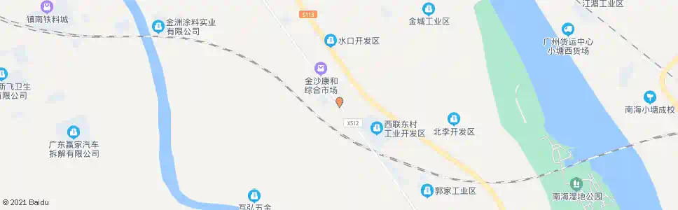 佛山西联村_公交站地图_佛山公交_妙搜公交查询2025