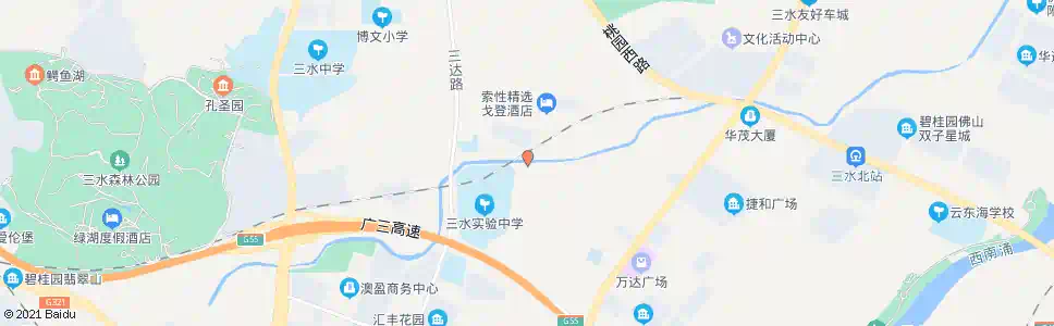佛山同福北路_公交站地图_佛山公交_妙搜公交查询2025