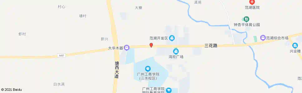 佛山范湖机场_公交站地图_佛山公交_妙搜公交查询2025