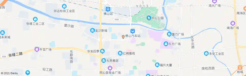 佛山佛山城巴总站_公交站地图_佛山公交_妙搜公交查询2025