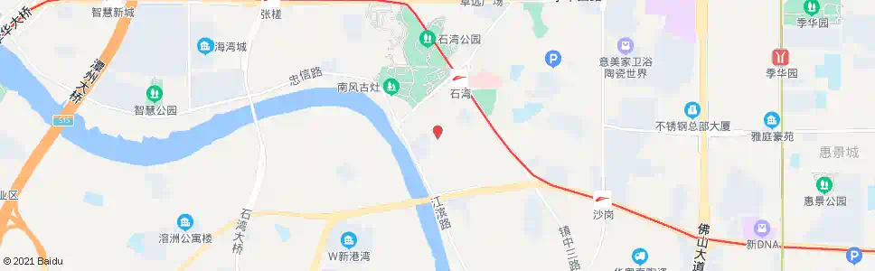 佛山跃进路_公交站地图_佛山公交_妙搜公交查询2025