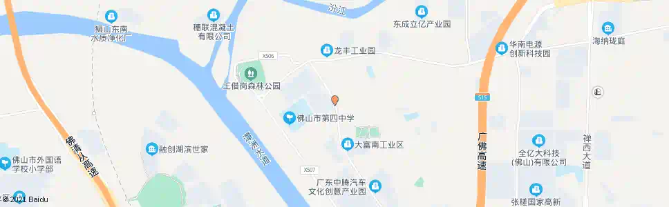 佛山季华北路_公交站地图_佛山公交_妙搜公交查询2025
