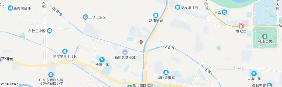 佛山华乐大厦_公交站地图_佛山公交_妙搜公交查询2025