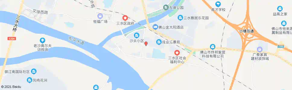 佛山半江花园_公交站地图_佛山公交_妙搜公交查询2025