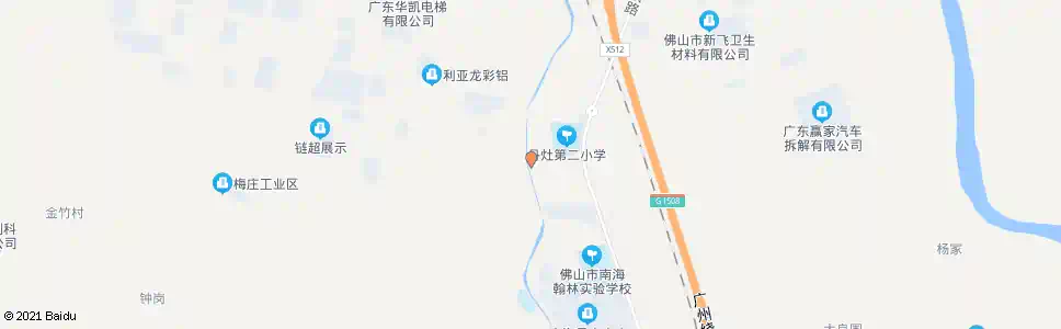 佛山石东村_公交站地图_佛山公交_妙搜公交查询2025
