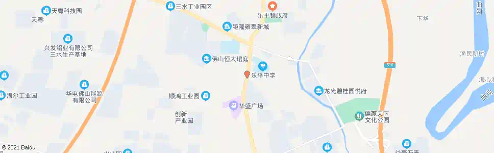 佛山乐平总站_公交站地图_佛山公交_妙搜公交查询2025