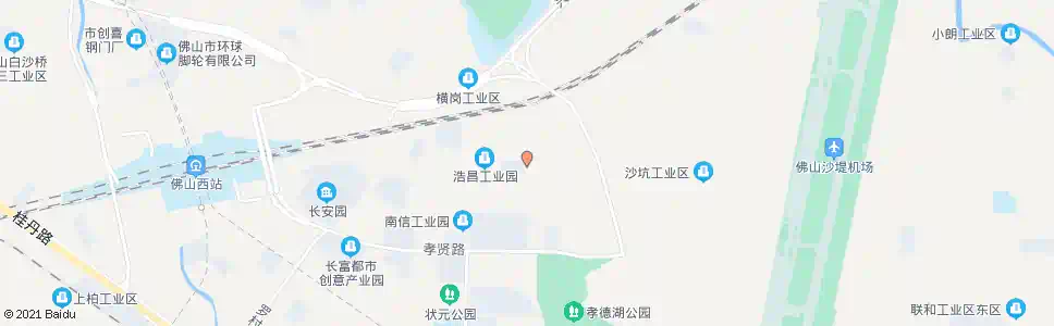 佛山北湖二路_公交站地图_佛山公交_妙搜公交查询2025