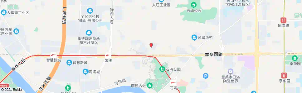 佛山海口东_公交站地图_佛山公交_妙搜公交查询2025