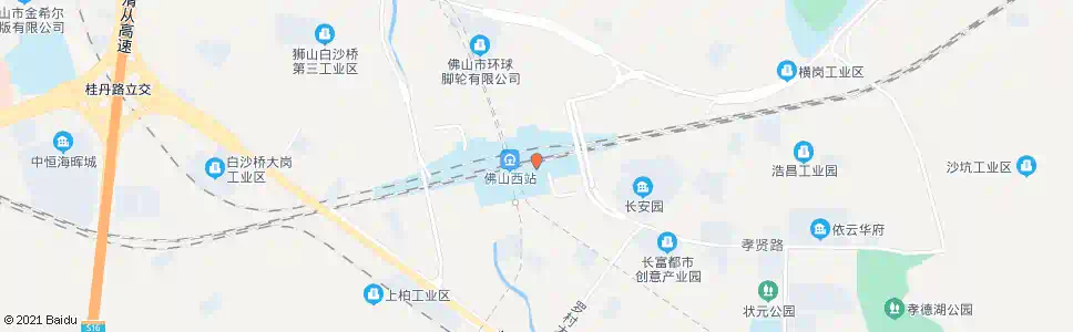 佛山站南路总站_公交站地图_佛山公交_妙搜公交查询2025