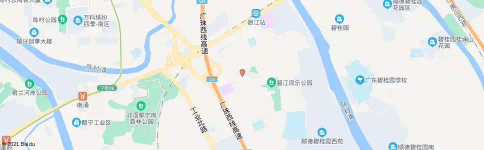佛山德云市场_公交站地图_佛山公交_妙搜公交查询2025