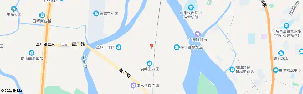佛山蟹坑村_公交站地图_佛山公交_妙搜公交查询2025