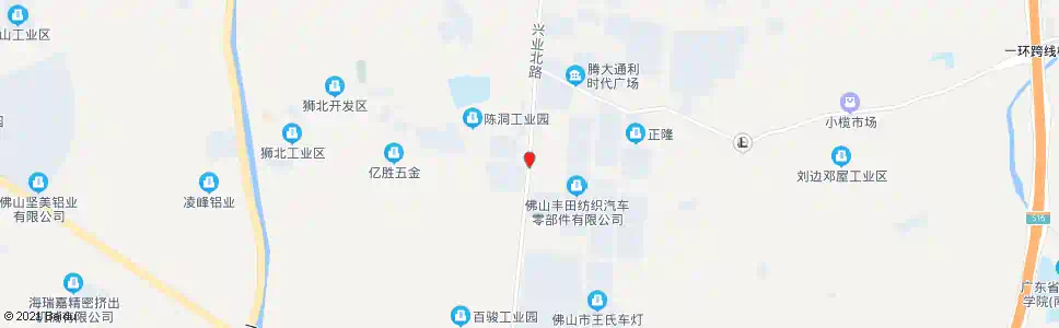 佛山广特电器_公交站地图_佛山公交_妙搜公交查询2025