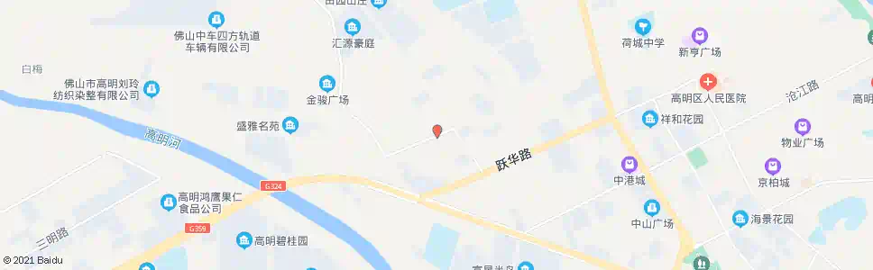 佛山帝景豪庭_公交站地图_佛山公交_妙搜公交查询2025