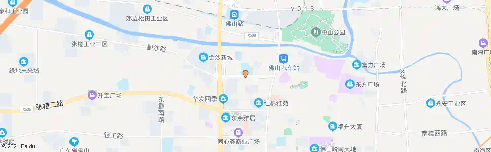佛山华材职中_公交站地图_佛山公交_妙搜公交查询2025