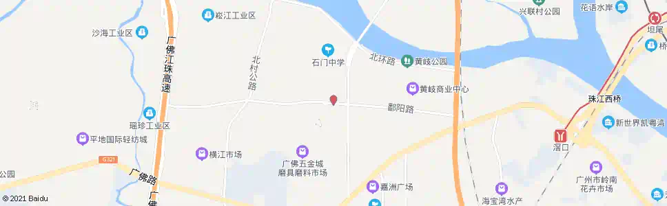 佛山黄岐医院_公交站地图_佛山公交_妙搜公交查询2025