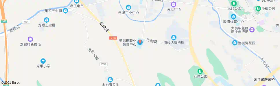 佛山梁鋗琚职中培训中心_公交站地图_佛山公交_妙搜公交查询2025