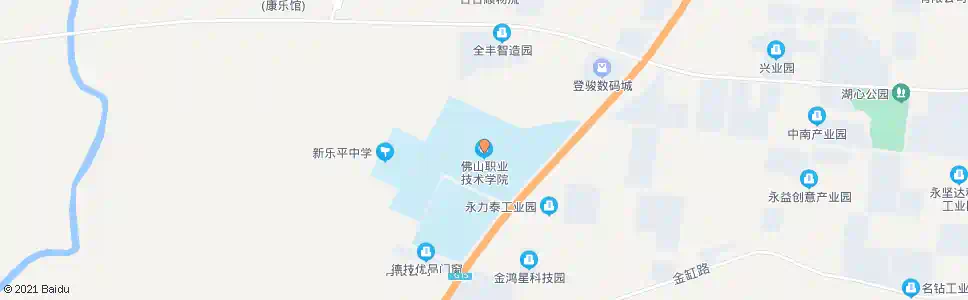佛山西樵职业技术学校_公交站地图_佛山公交_妙搜公交查询2025