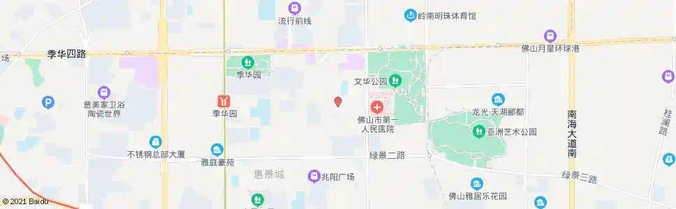 佛山启聪学校站_公交站地图_佛山公交_妙搜公交查询2025