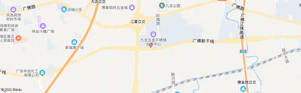 佛山东正_公交站地图_佛山公交_妙搜公交查询2025