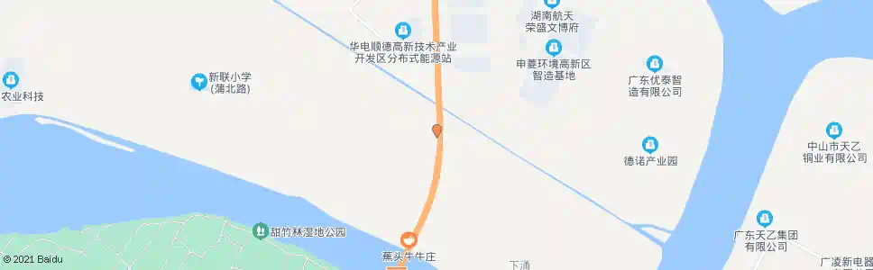 佛山新联路口_公交站地图_佛山公交_妙搜公交查询2025