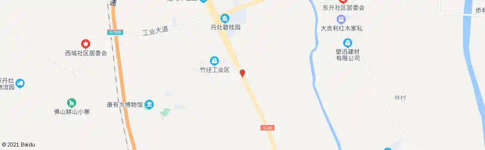 佛山孔边村_公交站地图_佛山公交_妙搜公交查询2025