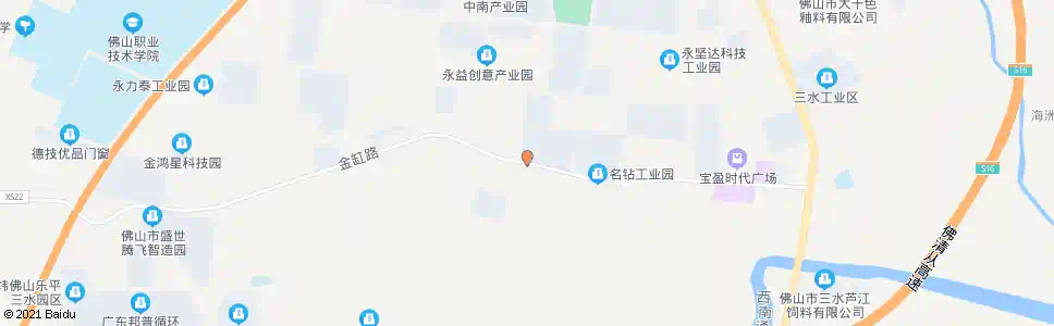 佛山横岗村_公交站地图_佛山公交_妙搜公交查询2025