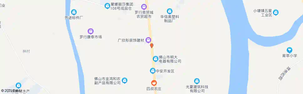 佛山大十麦村_公交站地图_佛山公交_妙搜公交查询2025