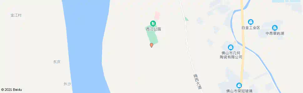 佛山西岸村_公交站地图_佛山公交_妙搜公交查询2025