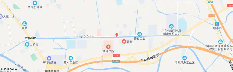 佛山福星大道_公交站地图_佛山公交_妙搜公交查询2025