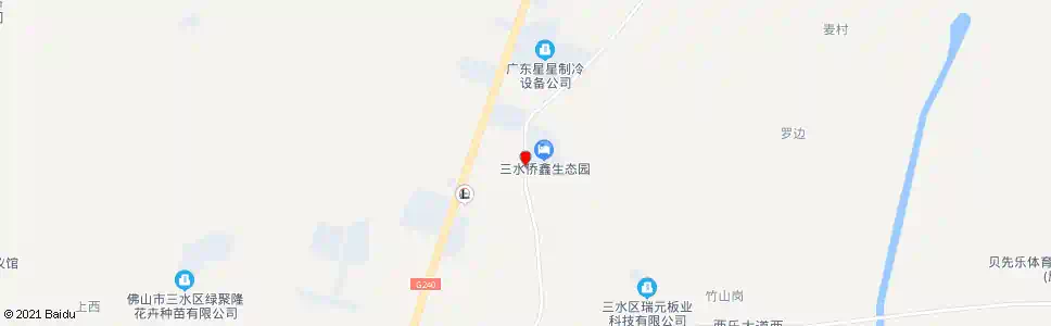 佛山侨鑫生态园_公交站地图_佛山公交_妙搜公交查询2025
